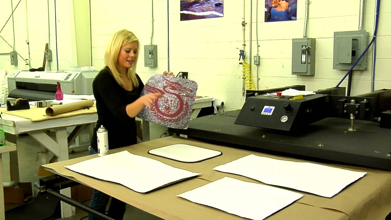 Click to watch the Using the George Knight MAXIPress for Sublimation Car Mats video