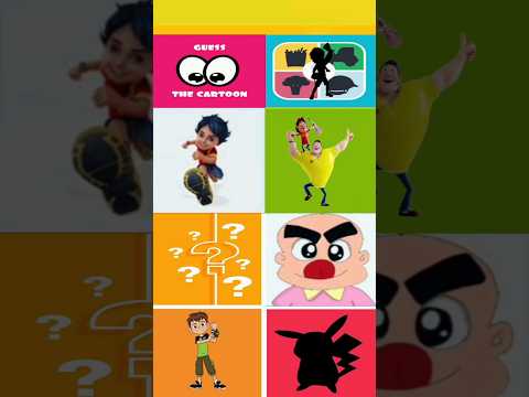 चैलेंज Guess? The Cartoon? By Their Voice #viral #challenge #cartoon #trending #ytshorts #shorts