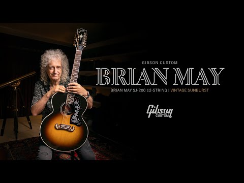 Brian May introduces his Gibson SJ-200 12-String | Vintage Sunburst