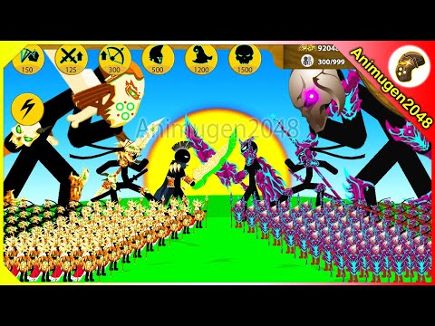 NEW DUEL XENOPHON SAVAGE VS VAMPIRE, GRIFFON VS FINAL BOSS | Stick War Legacy Mod | Animugen2048