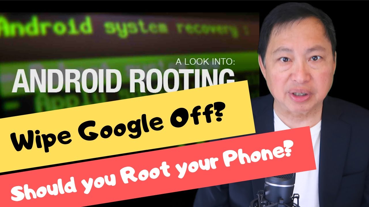 Rooting Your Android to Remove Google - Rob Braxman Tech