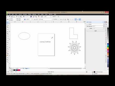 Learn CorelDraw for laser systems