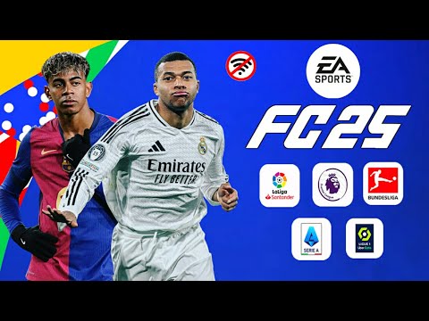 FIFA 14 MOBILE MOD EA SPORTS FC 25 ANDROID OFFLINE NEW UPDATE KITS 2025 REAL FACES LATEST TRANSFERS