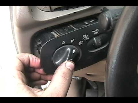 Ford f150 light switch knob #1