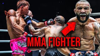 When MMA's Most Ferocious Brawler Fights Muay Thai | John Lineker Full Fights