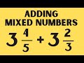 Mixed Numbers and Fractions Concepts