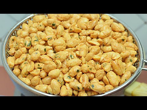 Menyesal Kenapa Baru Tahu Sekarang! Kacang Bawang Crispy Daun Jeruk
