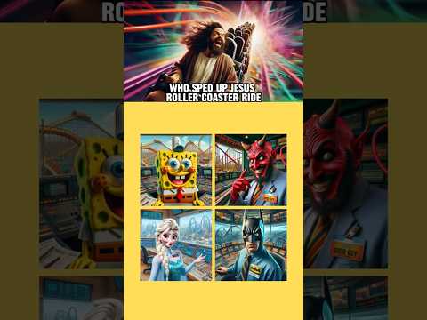 Who Sped Up Jesus Roller Coaster! Jesus Quiz