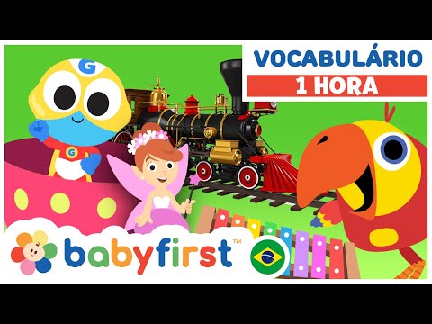 Fazendo Música e Aprendendo sobre Animais! | Desenho educativo 2 anos com Larry | Baby First Brasil