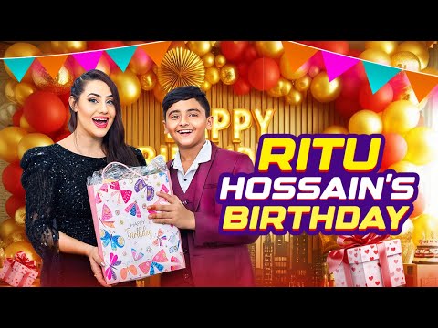 জীবন ঋতুকে জন্মদিনে কি উপহার দিল? । Ritu Hossain’s Birthday Vlog | Jibon Hossain | Ritu Hossain