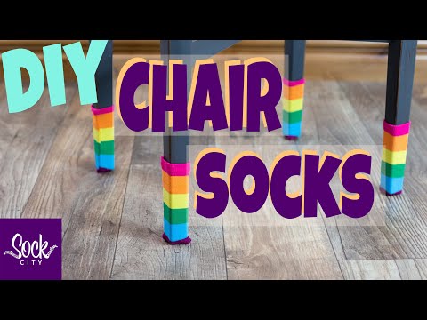 Fast & Easy DIY Chair Socks | Floor & Chair Protecters...