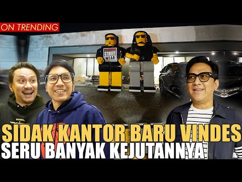 SIDAK KANTOR BARU VINCENT & DESTA.. ANAK MUDA BANGET..