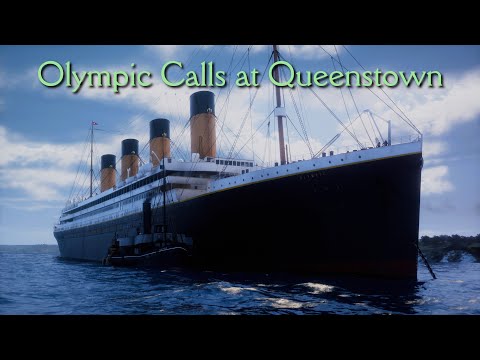 Olympic Calls at Queenstown - June 15th, 1911