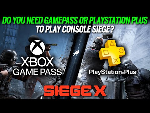 Do You Need GamePass Or PlayStation Plus to play Siege X? - Rainbow Six Siege X #PCGamePassPartner