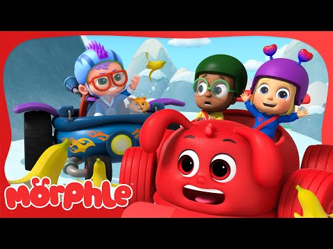 Morphle's Racing Adventure! 🏁 | Mila & Morphle | Cartoon for Kids | Fast Cars Competition