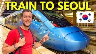 Korea's $24 FIRST CLASS Bullet Train To SEOUL! 🇰🇷 (Itaewon, Changdeokgung & Cheonggyecheon)