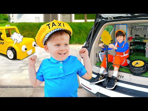 ¡Una divertida aventura en coche!