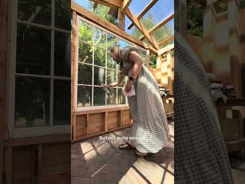 Cottage Garden Greenhouse #diy #garden #cottage
