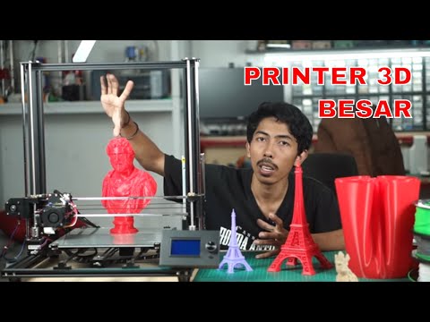 Unboxing 3D Printer Besar - Anet A8 Plus