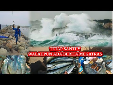 Mancing Ditengah Berita Gempa Megathrust,Spot Mancing Banyak Ikan nya,Pasiran,Fishing