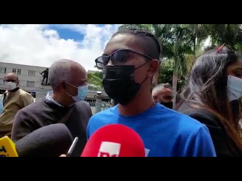 Jean Fabrice Alex Elliotroppe, lauréat du collège Royal Curepipe