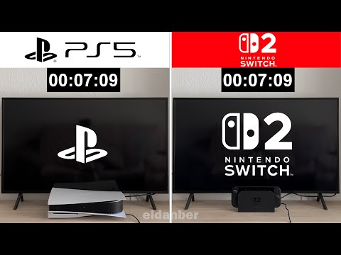 PS5 vs NINTENDO SWITCH 2 | Graphics and Loading Times - Comparison (4K 60FPS) eldanber