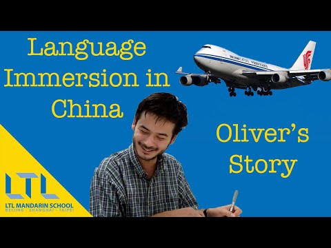 Language Immersion in China - Oliver Speaks Chinese