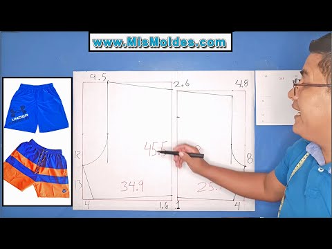 Patronaje Shorth en 4 Minutos   Costura Facil