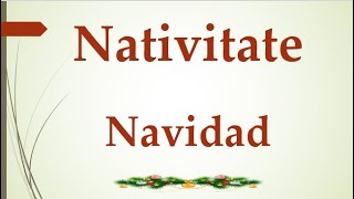 NAVIDAD (Natālis) - Español