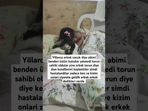 Erkek evlat torun sevdası utandirdi