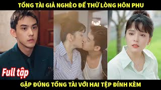 Tổng tài giả nghèo để thử lòng hôn phu gặp đúng tổng tài với hai tệp đính kèm