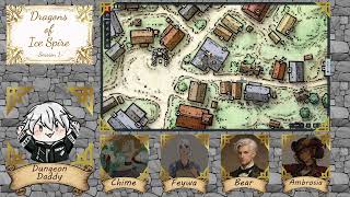 DND - Dragons of Ice Spire Session 1