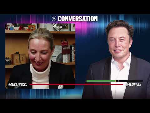 Full Conversation - Alice Weidel & Elon Musk on X!