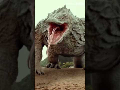 "عظاءة بريسكوس" ｜Varanus Priscus｜تظهر السحالي العملاقة، سحلية مقابل مجموعة من الثعابين!｜YOUKU