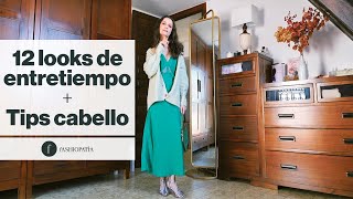 LOOKS para mañanas frías y tardes calurosas + TRUCOS PELO "WOW" | LOOKBOOK Fashiopatía