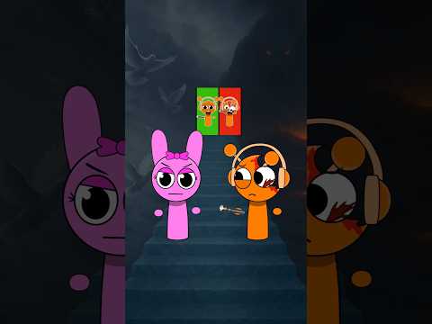 ohh noo, help oren zombie phase 2 sprunki horror pinki 😱😱😱 #sprunki #sprunkiincredibox #animation