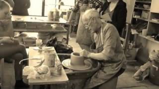 Pots thrown in two pieces