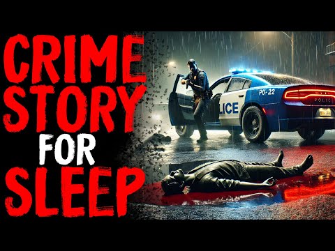 TRUE Crime Stories Told to the Sound of Rain | Relax and Fall Asleep Quickly Vol. 01l Black Screen