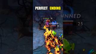 THE PERFECT ENDING FOR ... 🤣 LION PURE MOVE 🔥 ( DOTA 2 ) #dota2 #gaming #dota2memes