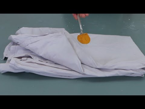 LOOK WHAT I DID WITH AN OLD SHEET AND A SPOON OF SPICES