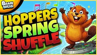 Hoppers Spring Shuffle | Brain Break | Spring Brain Breaks for Kids