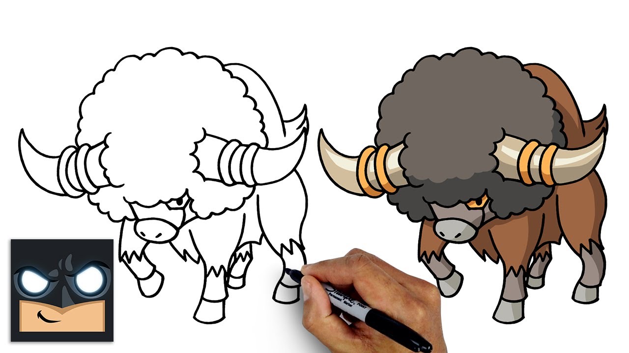How To Draw Pokemon - Bouffalant