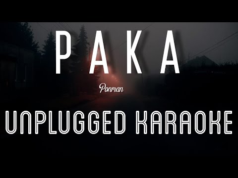 Paka – Ponman | Karaoke with Lyrics | unplugged | Sebin Xavier | Basil Joseph | Sajin Gopu | Justin