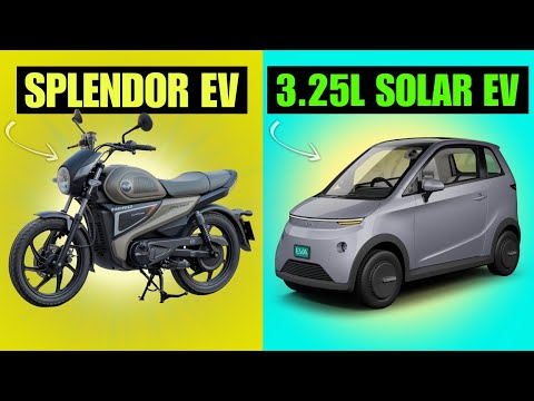 Hero splendor electric update | Solar CAR eva LAUNCHED | Hyundai Creta Ev launched | Evtalks#422 ⚡