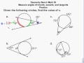Circle Geometry Angle Relationships