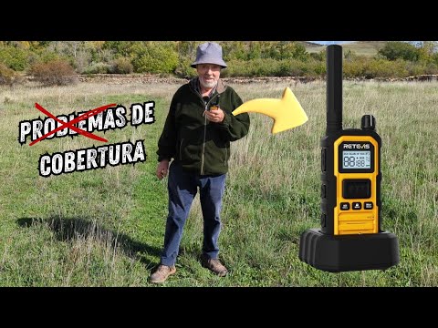 CÓMO SOLUCIONAR PROBLEMAS DE COBERTURA en zonas rurales 📶 Walkie Retevis RB648 PLUS