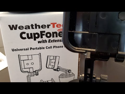 Best cell phone holder for cars - WeatherTech CupFone...