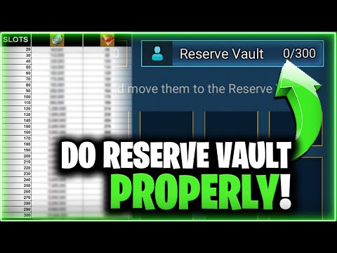 What you SHOULD KNOW about the RESERVE VAULT! | RAID Shadow Legends