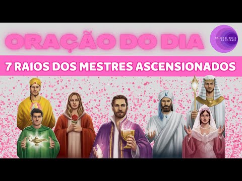 ORAÇÃO do DIA | Terça | Raio Rosa #oraçãododia