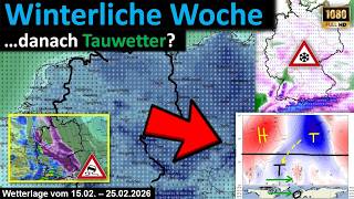 Modelle machen einen Satz nach oben.. nach kalter kommender Woche dann dann milder mit Tauwetter?